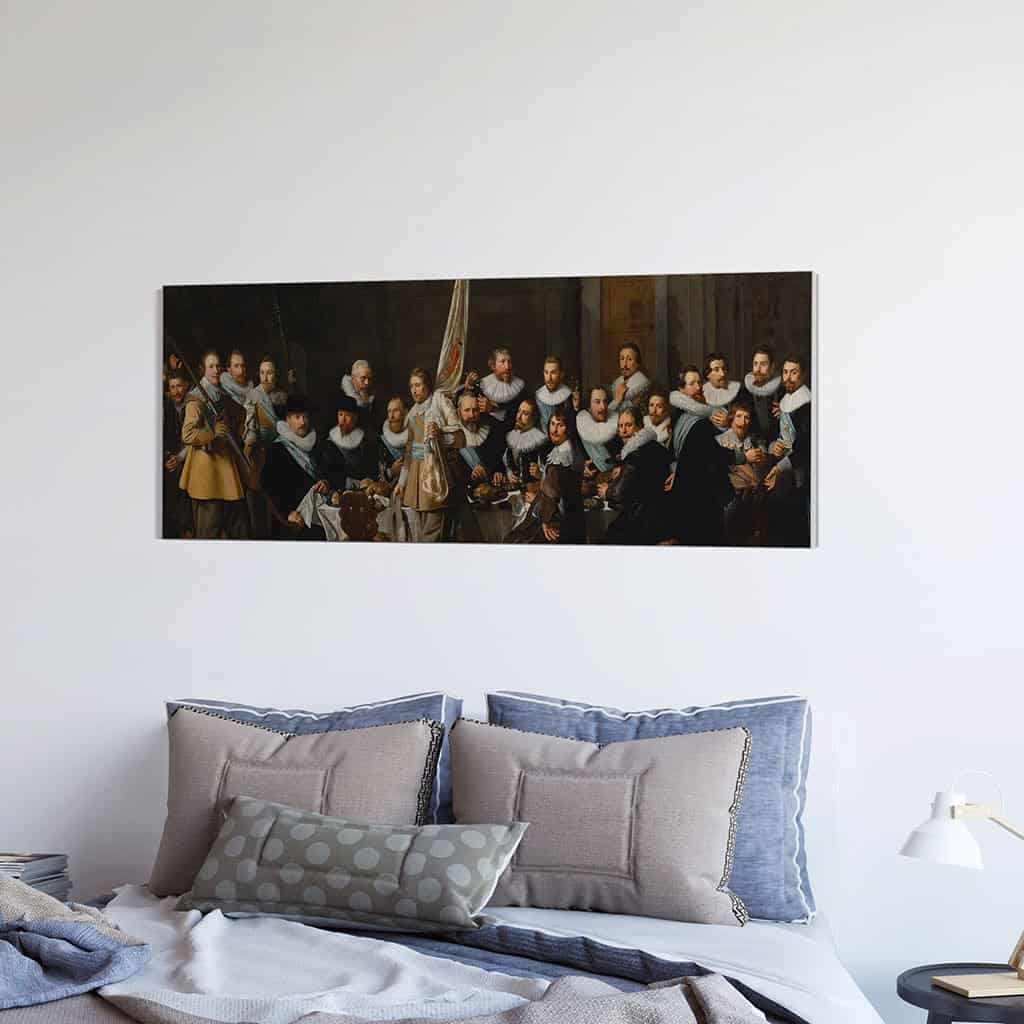 Maaltijdboogschutters van Compagnie Kapitein Jacob Backer (Nicolaes Eliasz. Pickenoy)