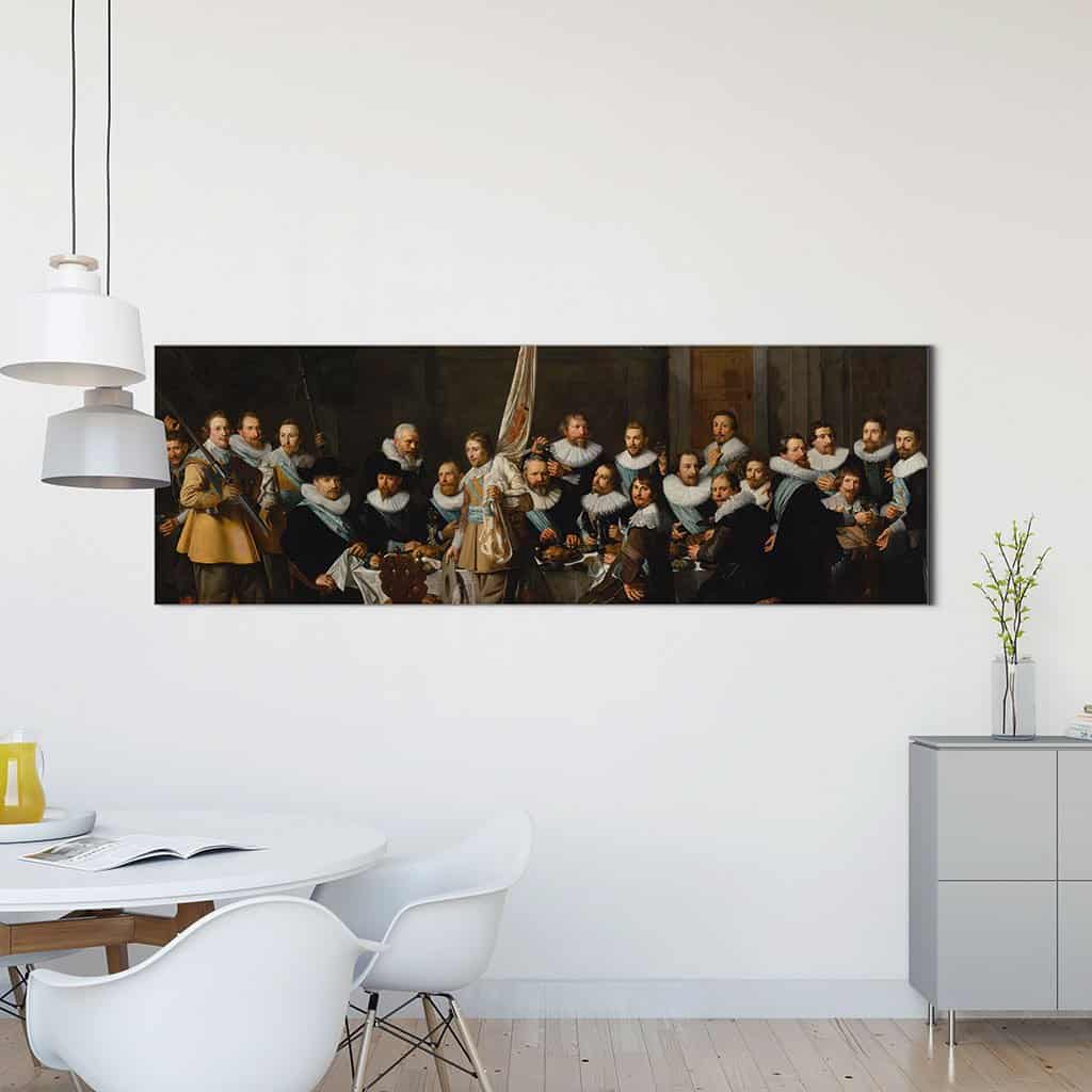 Maaltijdboogschutters van Compagnie Kapitein Jacob Backer (Nicolaes Eliasz. Pickenoy)