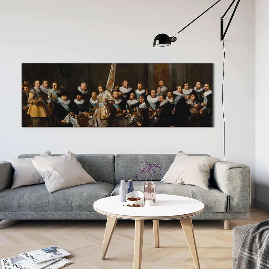Maaltijdboogschutters van Compagnie Kapitein Jacob Backer (Nicolaes Eliasz. Pickenoy)