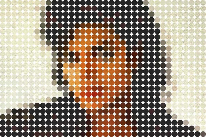Michael Jackson dot portret