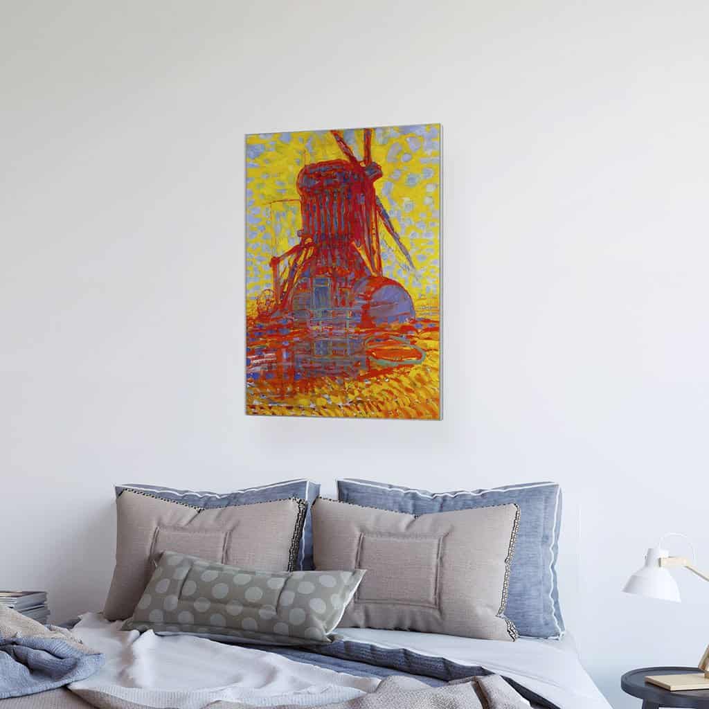 Molen in Zonlicht (Piet Mondriaan)