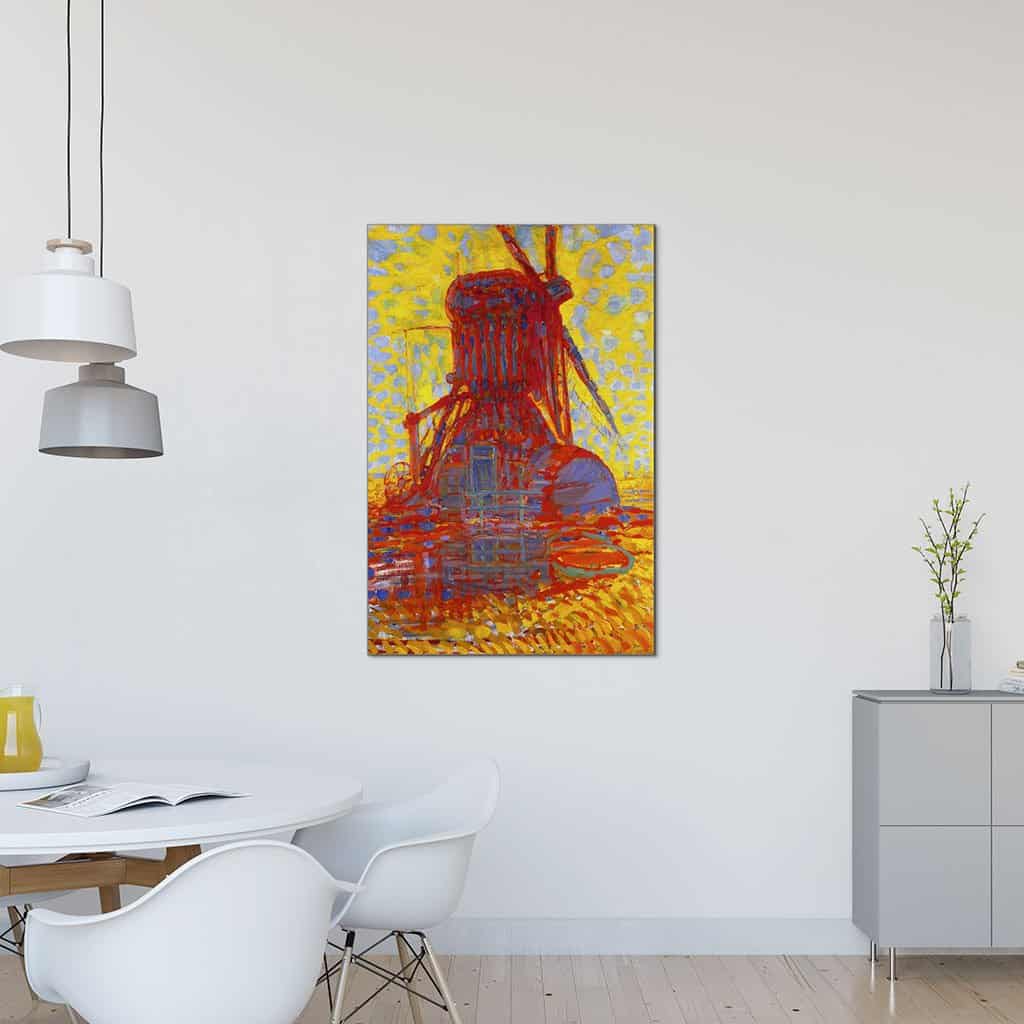 Molen in Zonlicht (Piet Mondriaan)