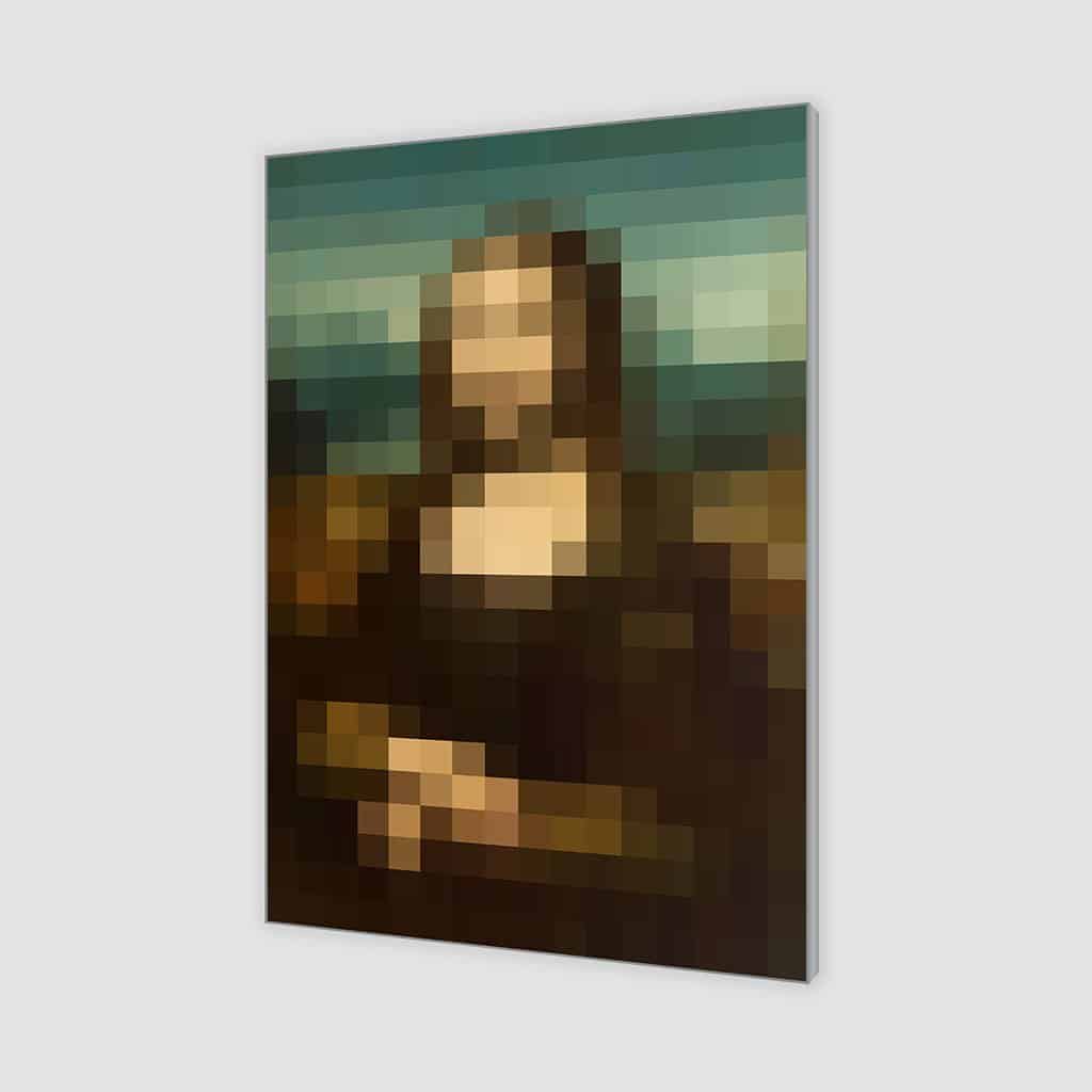 Mona Lisa - Pixel Art