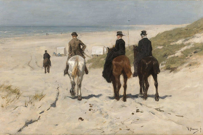 Morning Drive langs het strand (Anton Mauve)