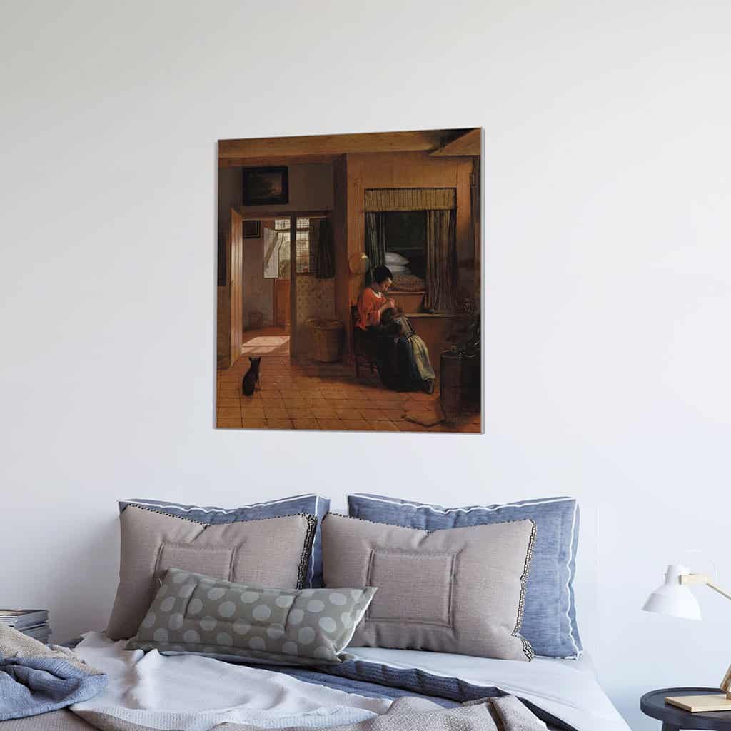 De plicht van een moeder (Pieter de Hooch)