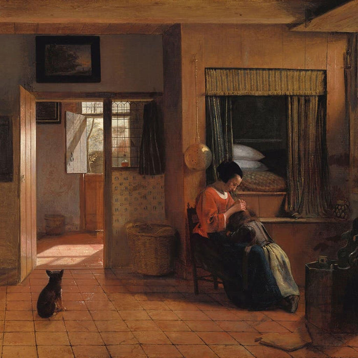De plicht van een moeder (Pieter de Hooch)