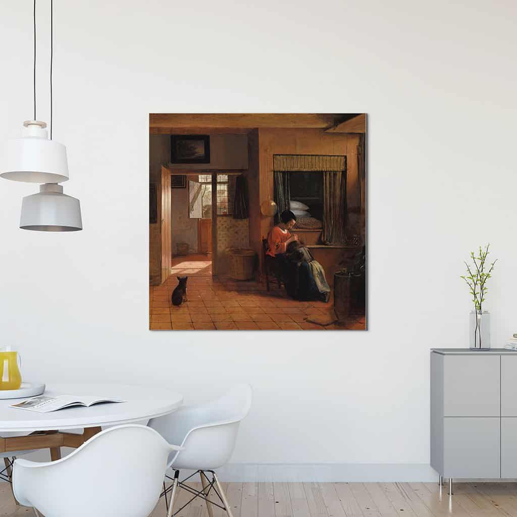 De plicht van een moeder (Pieter de Hooch)