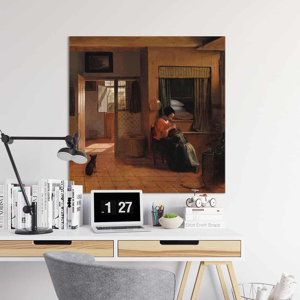 De plicht van een moeder (Pieter de Hooch)