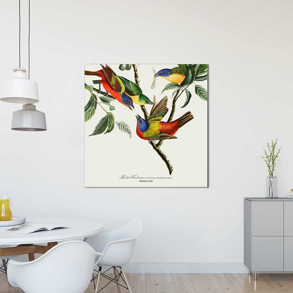 Geschilderde vink