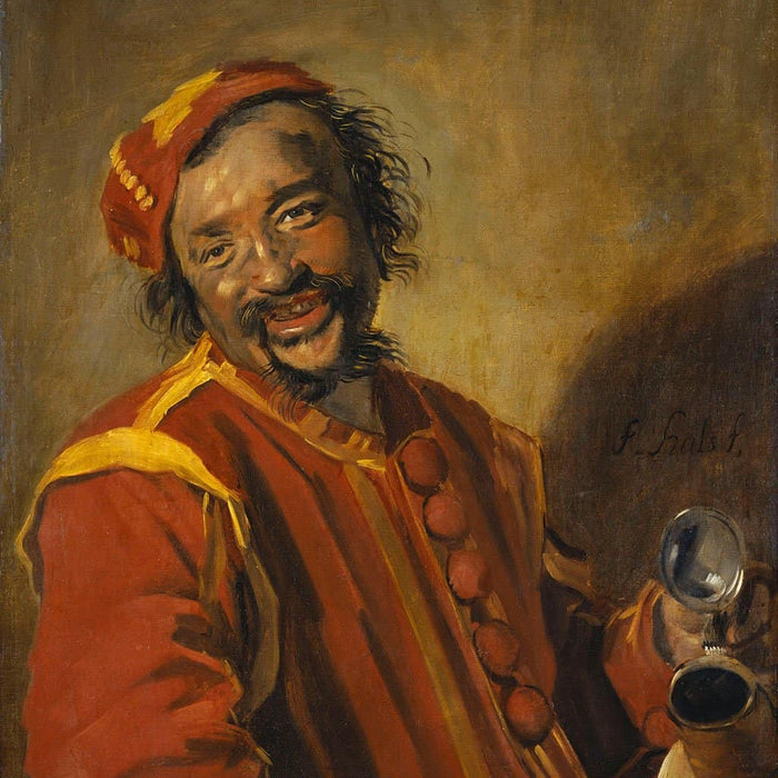 Peeckelhaeringh - Lachende man met werper (Frans Hals)