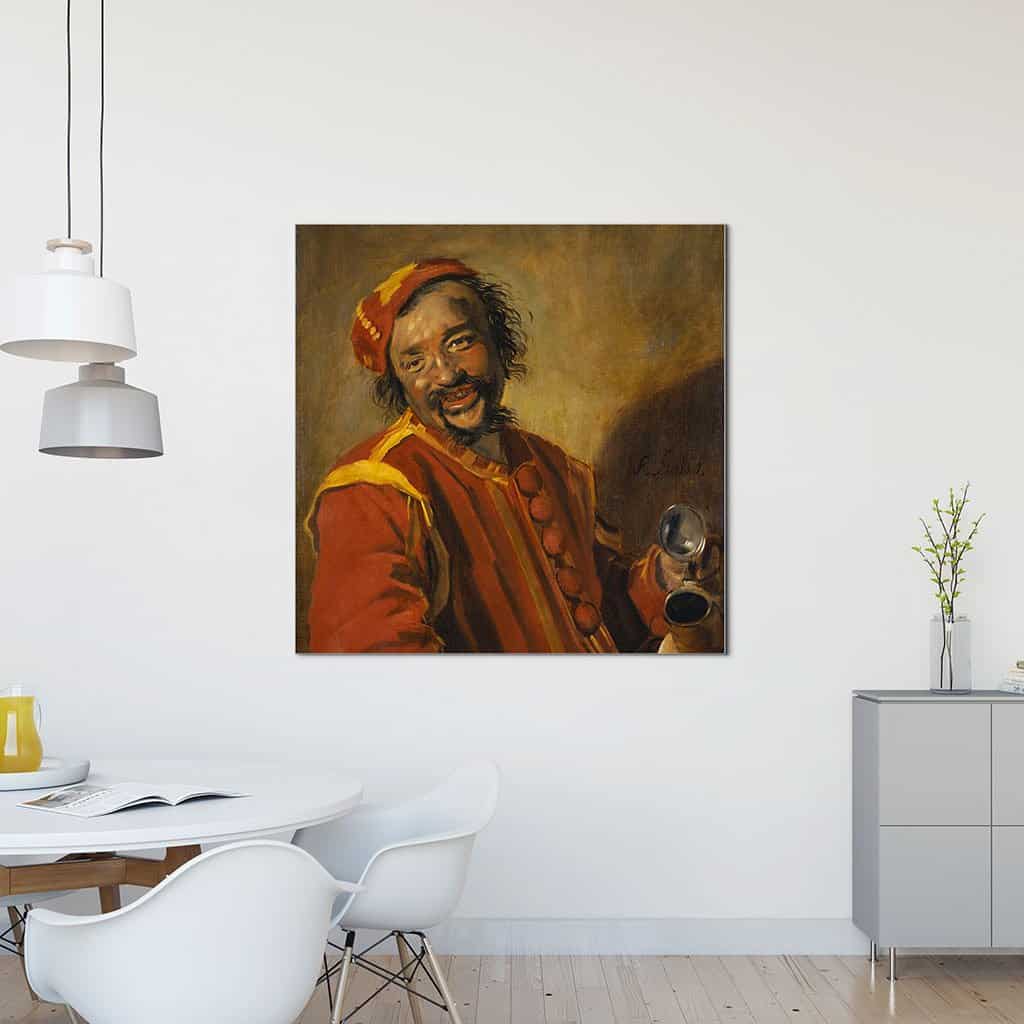 Peeckelhaeringh - Lachende man met werper (Frans Hals)