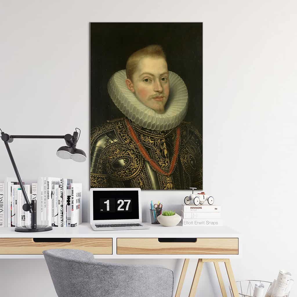Filips III, koning van Spanje (Frans Pourbus Atelier)