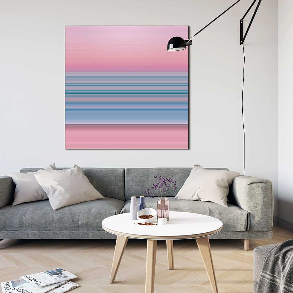 Abstract zeegezicht