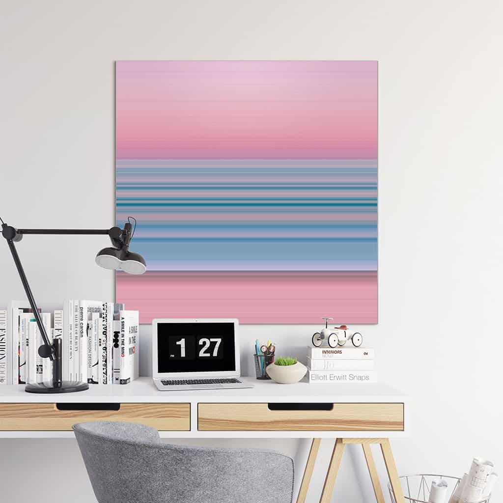 Abstract zeegezicht