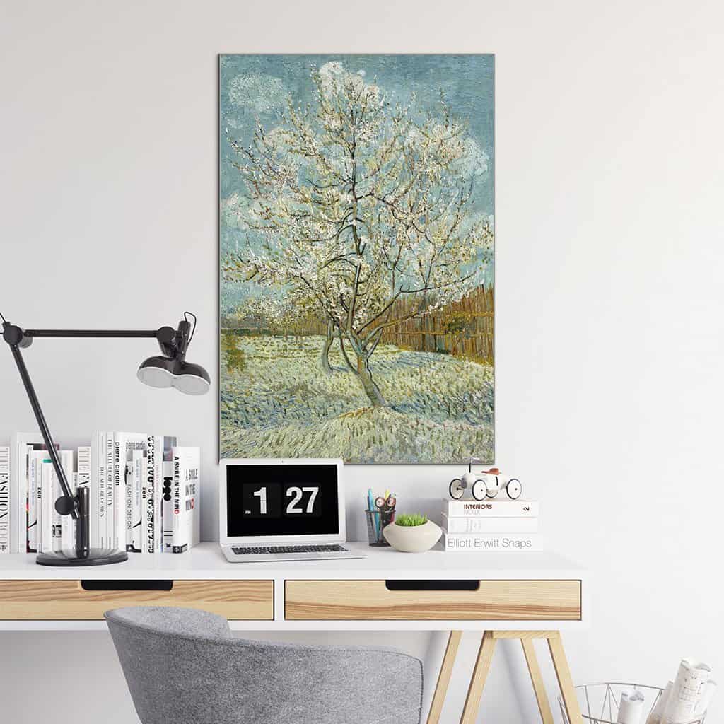 Roze perzik boom (Vincent van Gogh)