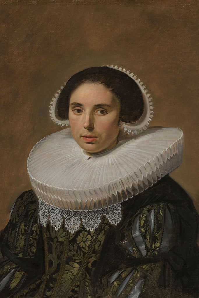 Portret van een vrouw (Frans Hals)
