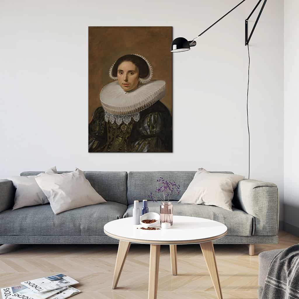 Portret van een vrouw (Frans Hals)