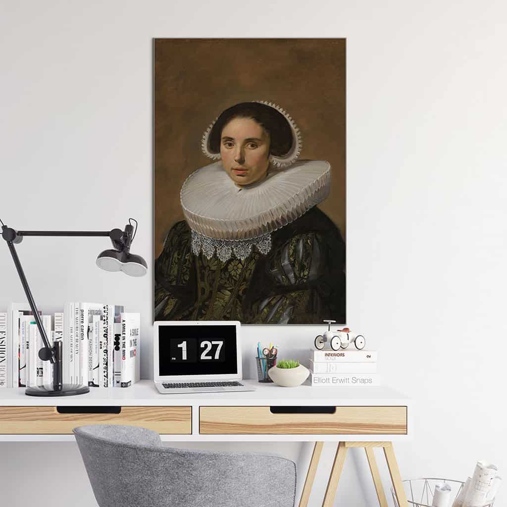 Portret van een vrouw (Frans Hals)