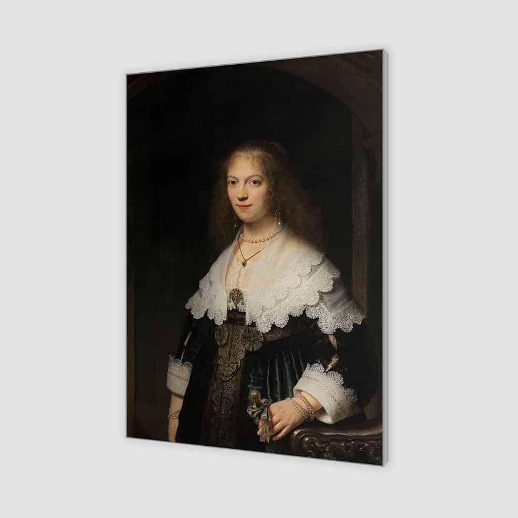 Portret van een vrouw (Rembrandt Van Rijn)
