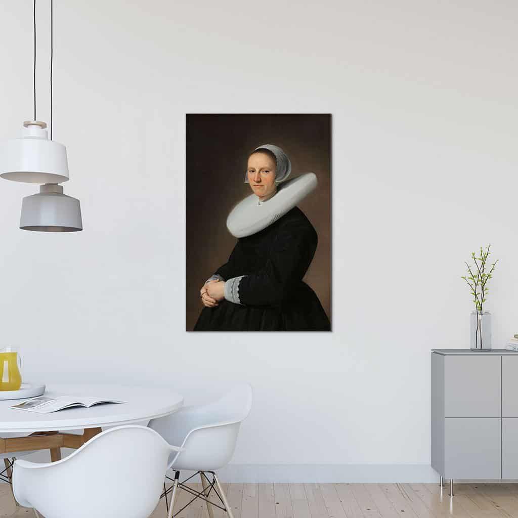 Portret van Adriana Croes (Johannes Cornelisz Verspronck)