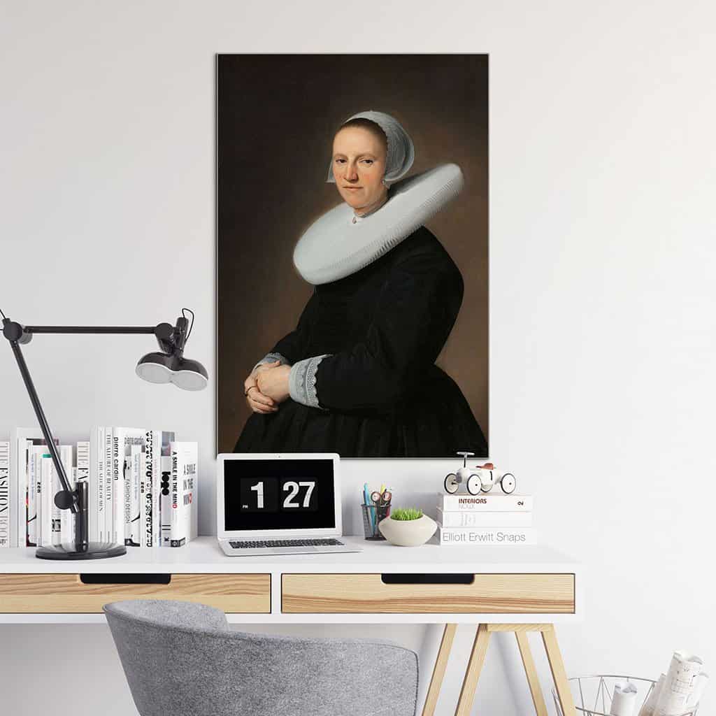 Portret van Adriana Croes (Johannes Cornelisz Verspronck)