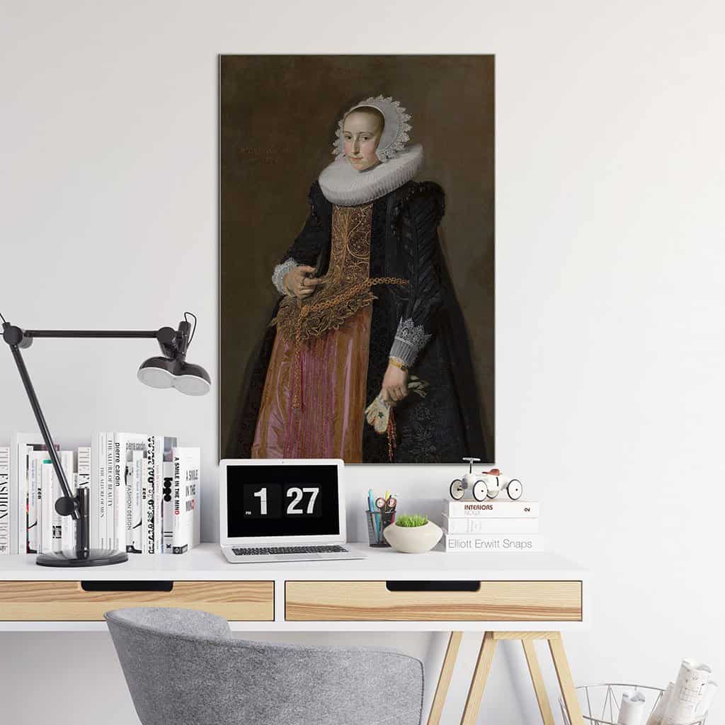Portret van Aletta Hanemans (Frans Hals)