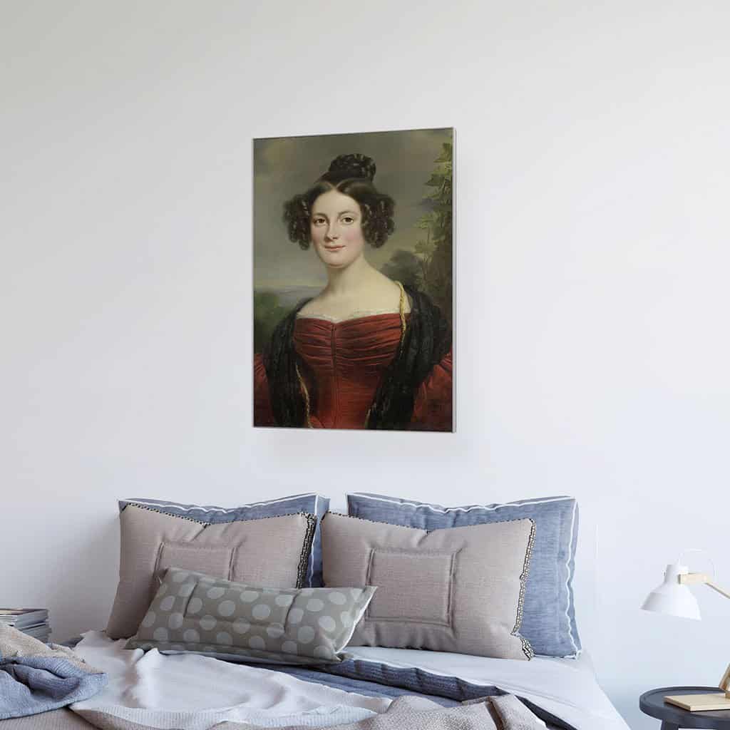 Portret van Annette Catharina Fraser (Jan Adam Kruseman)