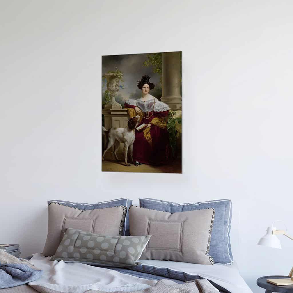 Portret van Christina Alida Assink (Jan Adam Kruseman)