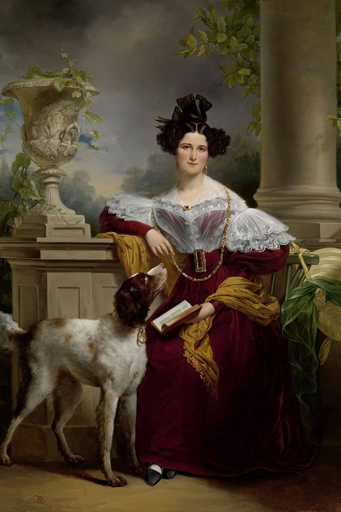 Portret van Christina Alida Assink (Jan Adam Kruseman)