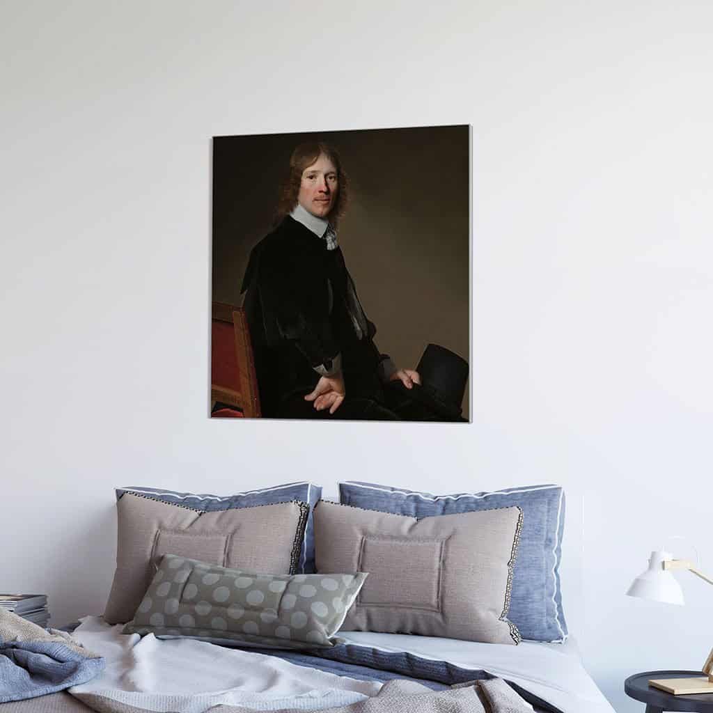 Portret van Eduard Wallis (Johannes Cornelisz Verspronck)