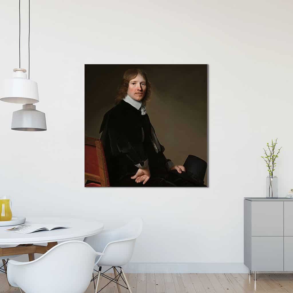 Portret van Eduard Wallis (Johannes Cornelisz Verspronck)