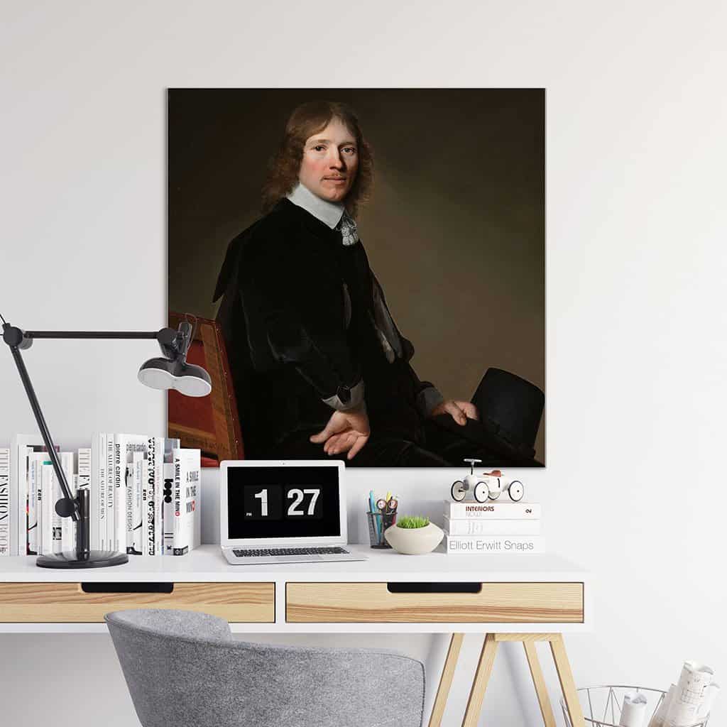 Portret van Eduard Wallis (Johannes Cornelisz Verspronck)