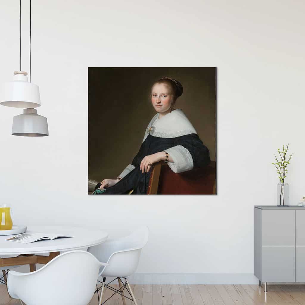 Portret van Maria van Strijp (Johannes Cornelisz Verspronck)