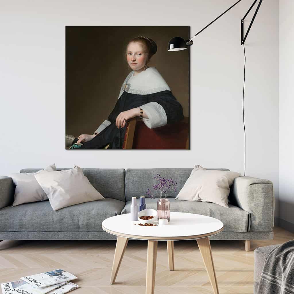 Portret van Maria van Strijp (Johannes Cornelisz Verspronck)