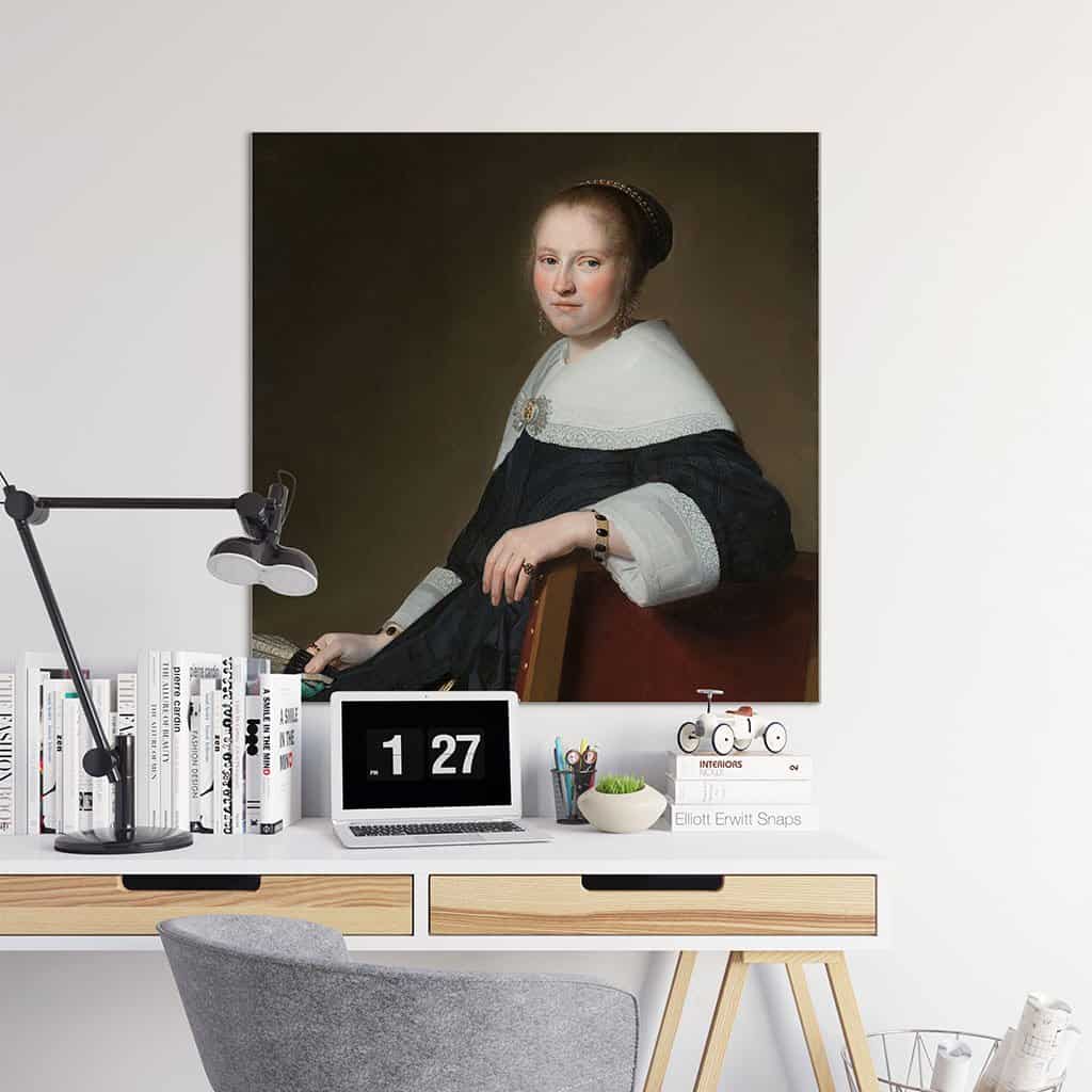 Portret van Maria van Strijp (Johannes Cornelisz Verspronck)