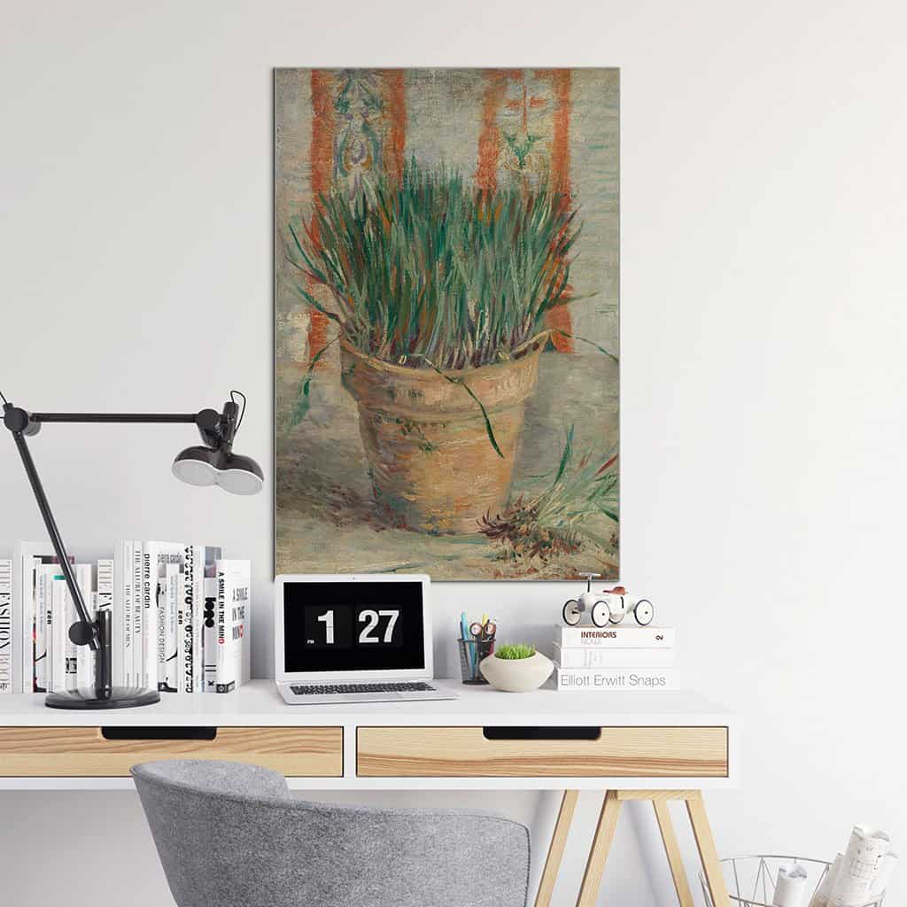 Pot met Chinese bieslook (Vincent van Gogh)