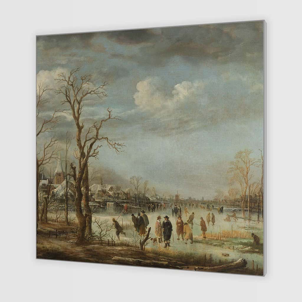 Rivierzicht in de winter (Aert Van Der Neer)