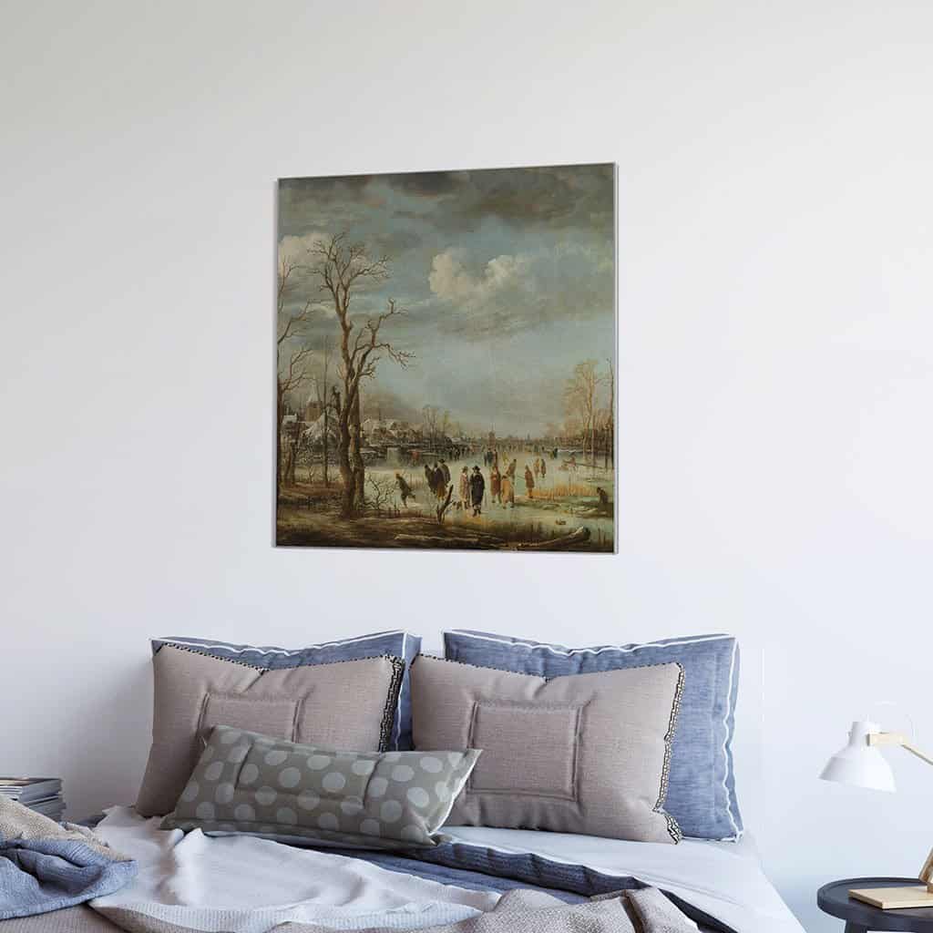 Rivierzicht in de winter (Aert Van Der Neer)