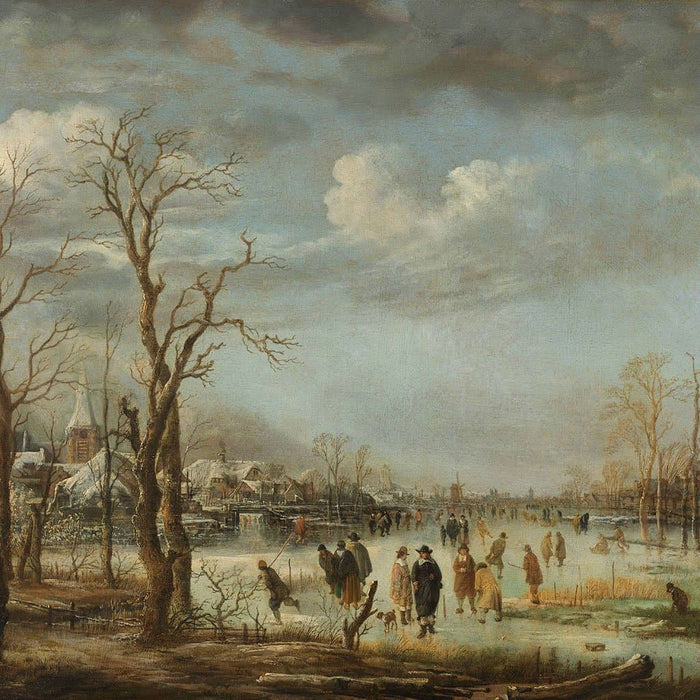 Rivierzicht in de winter (Aert Van Der Neer)