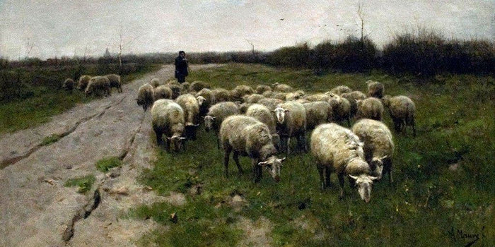 Schapen op de Heide (Anton Mauve)