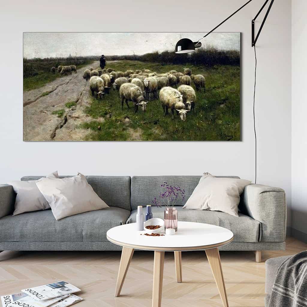 Schapen op de Heide (Anton Mauve)