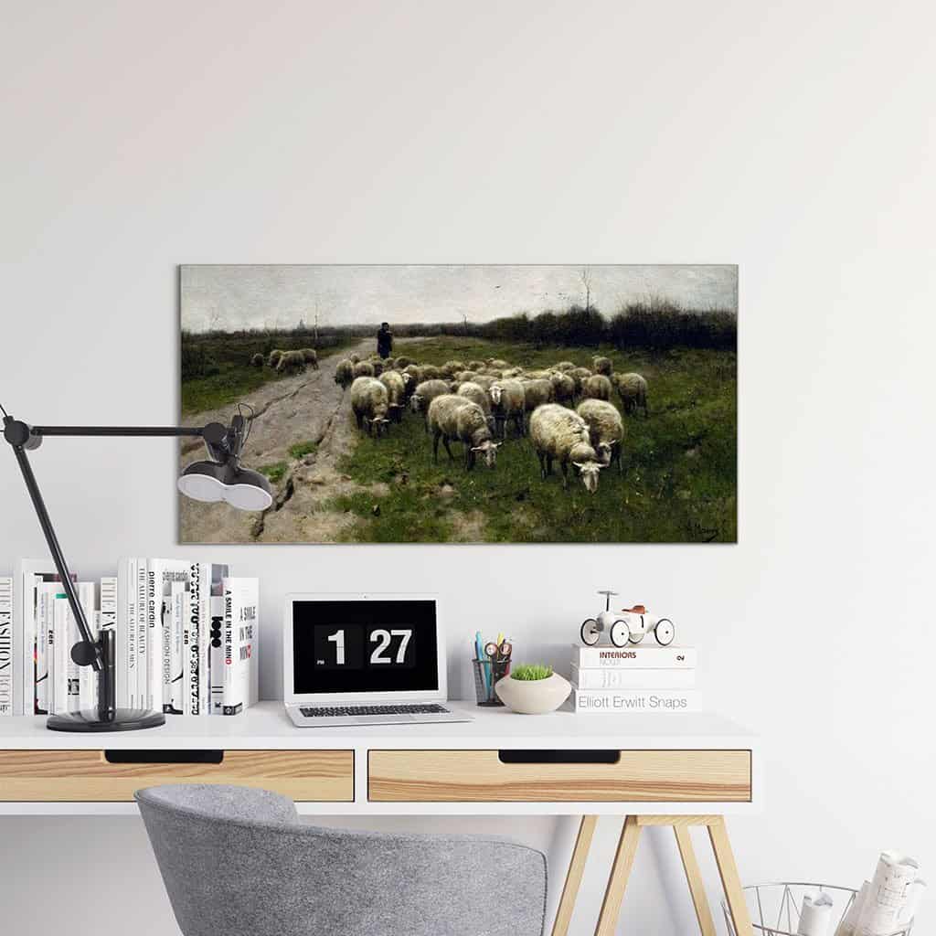 Schapen op de Heide (Anton Mauve)