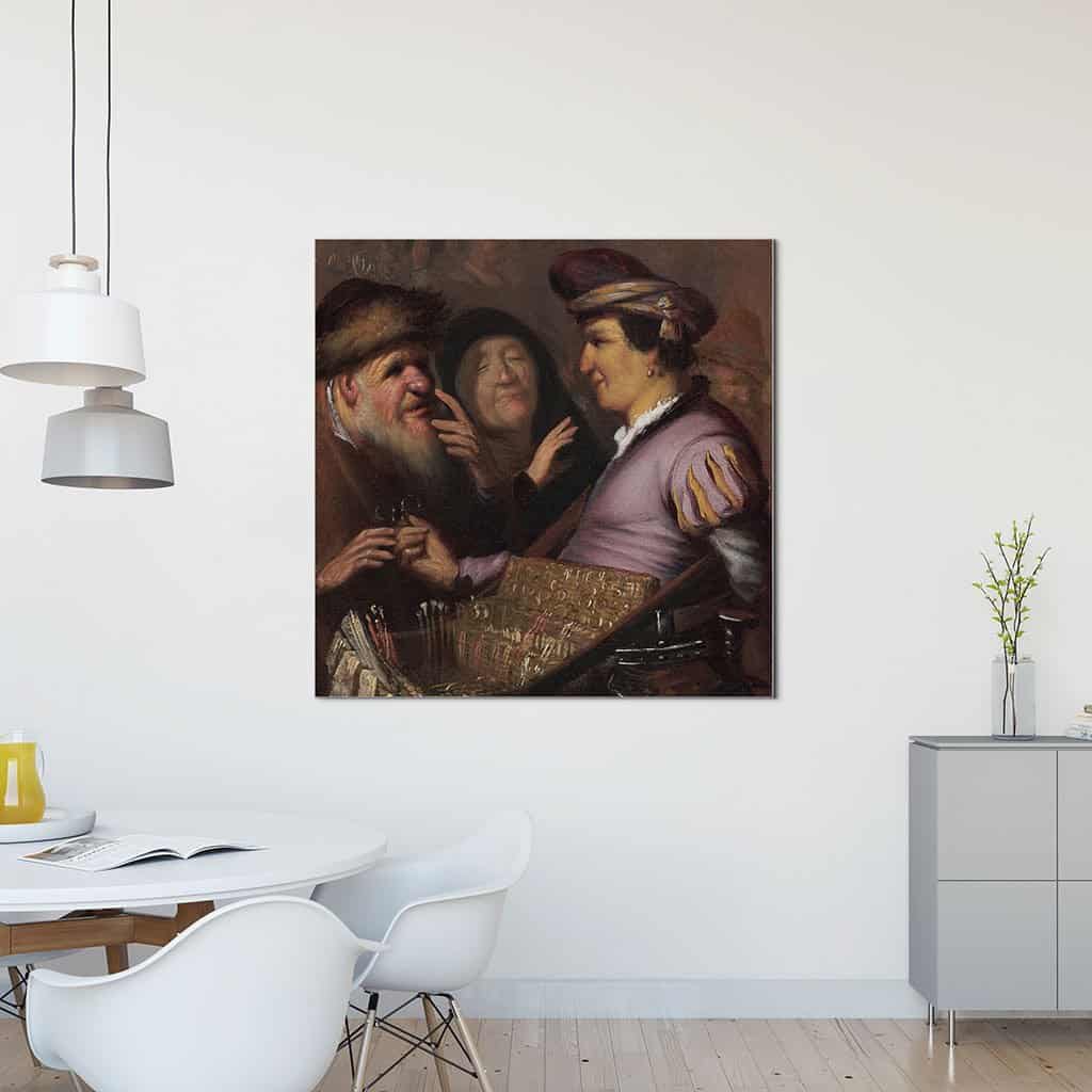 Leurder verkoop brillen-' Sight ' (Rembrandt)