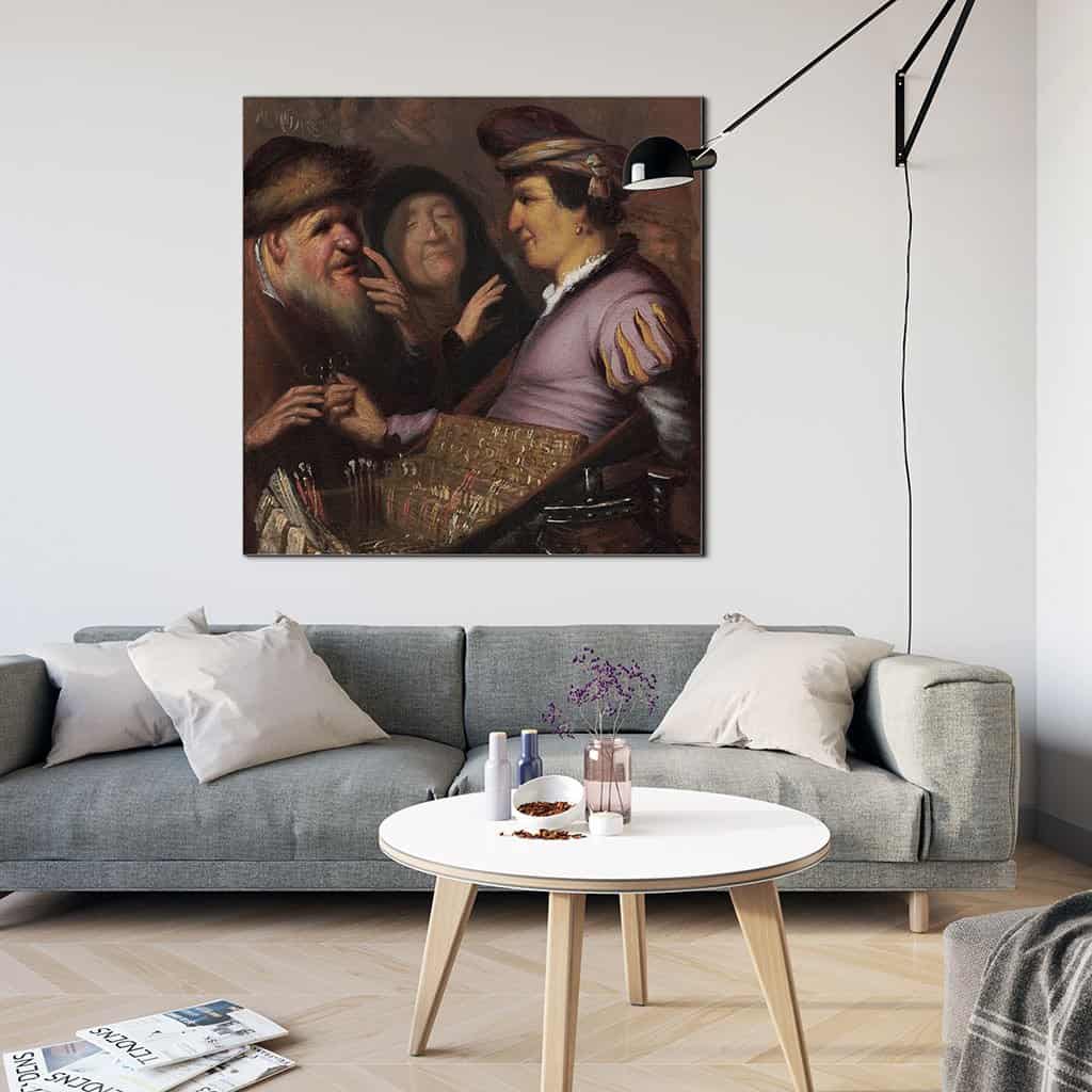 Leurder verkoop brillen-' Sight ' (Rembrandt)