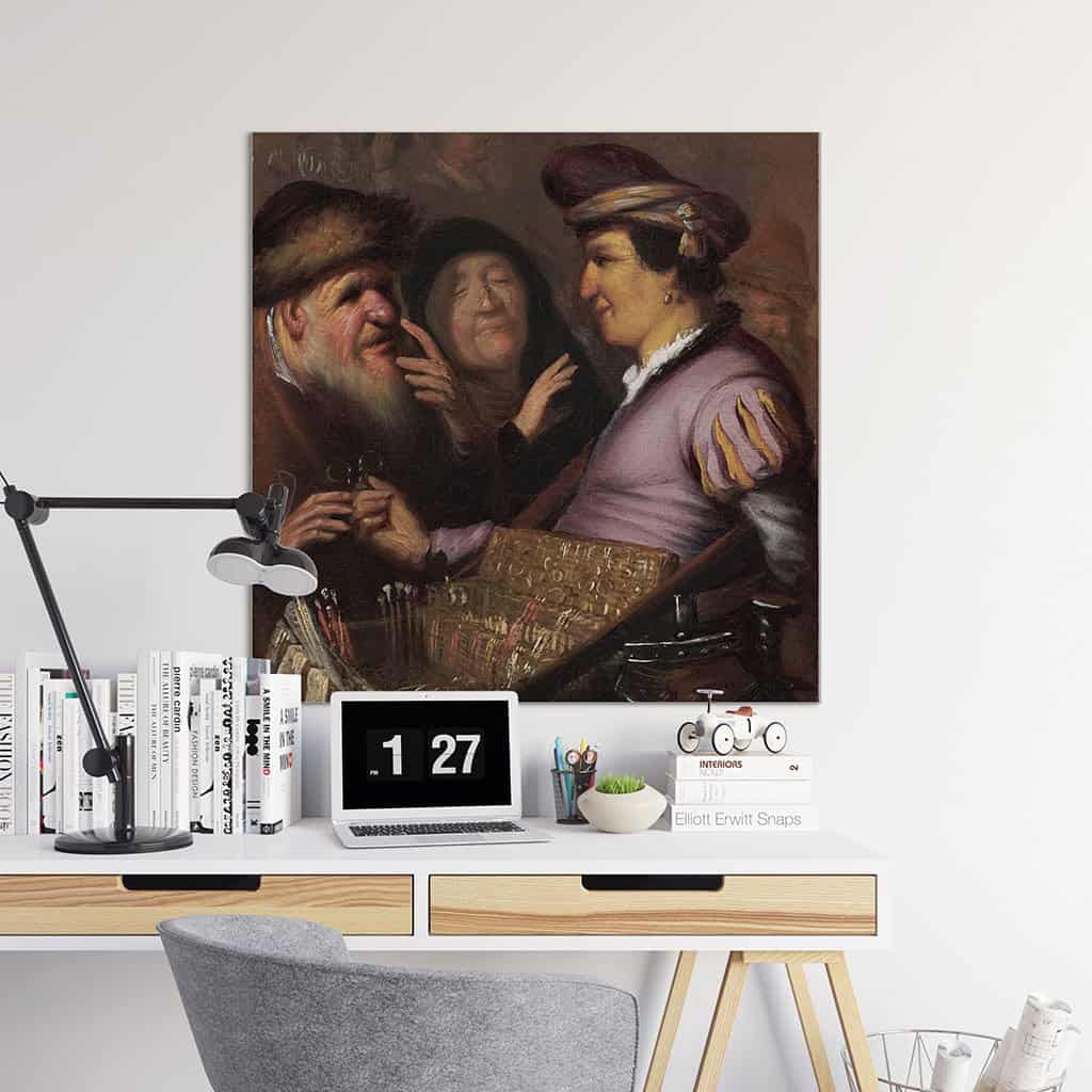 Leurder verkoop brillen-' Sight ' (Rembrandt)