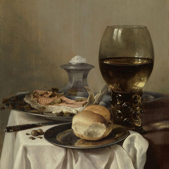 Stilleven met een zoutvat (Pieter Claesz)