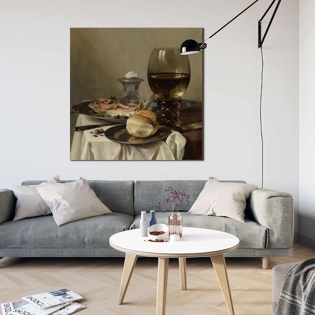 Stilleven met een zoutvat (Pieter Claesz)
