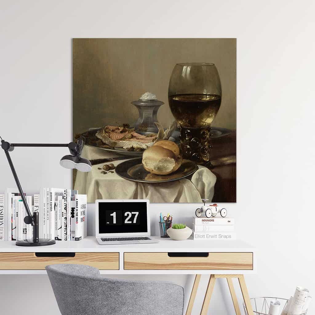 Stilleven met een zoutvat (Pieter Claesz)