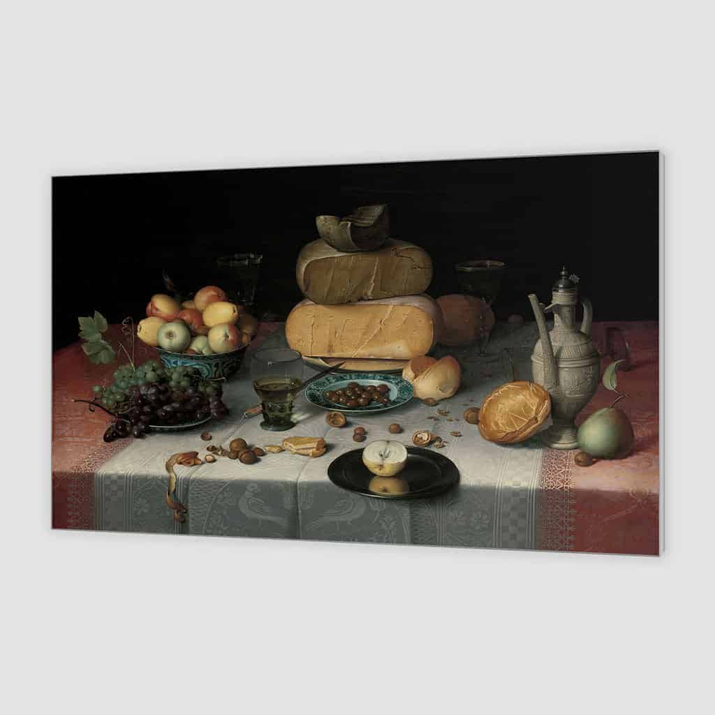 Stilleven met kaas - Floris Claesz Van Dijck