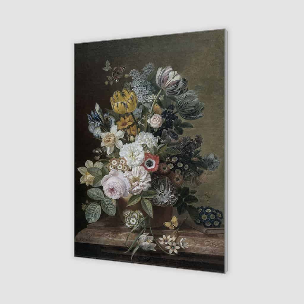 Stilleven met bloemen (Eelke Jelles Eelkema)
